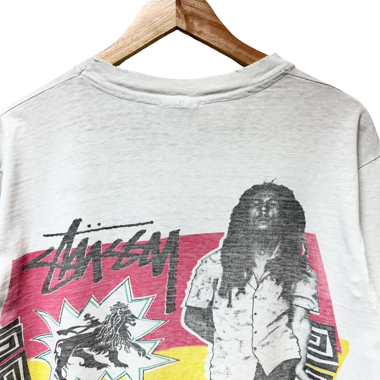 Late 80s Stussy Bob Marley Photo Tee - L