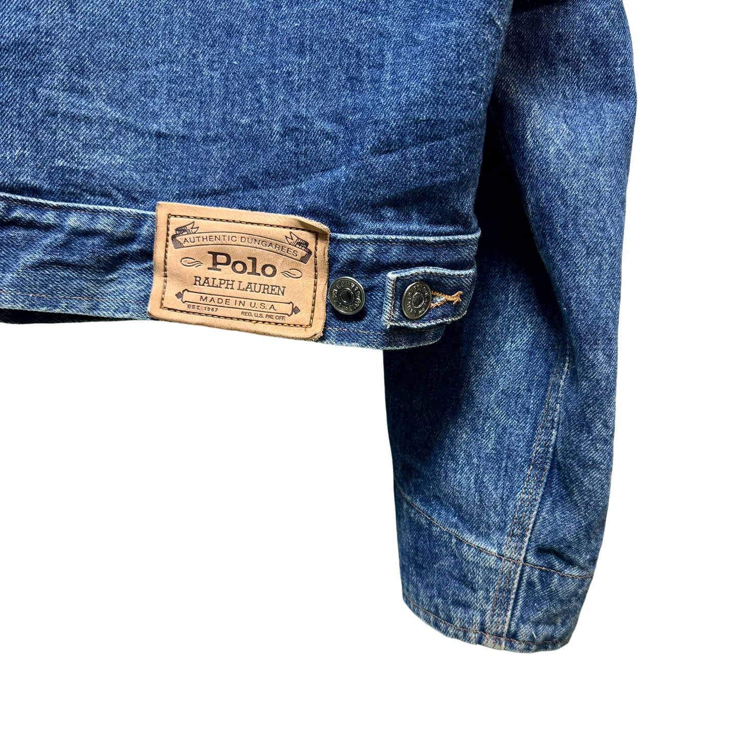 Early 2000s Polo Ralph Lauren Dual Pocket Denim Jacket - L