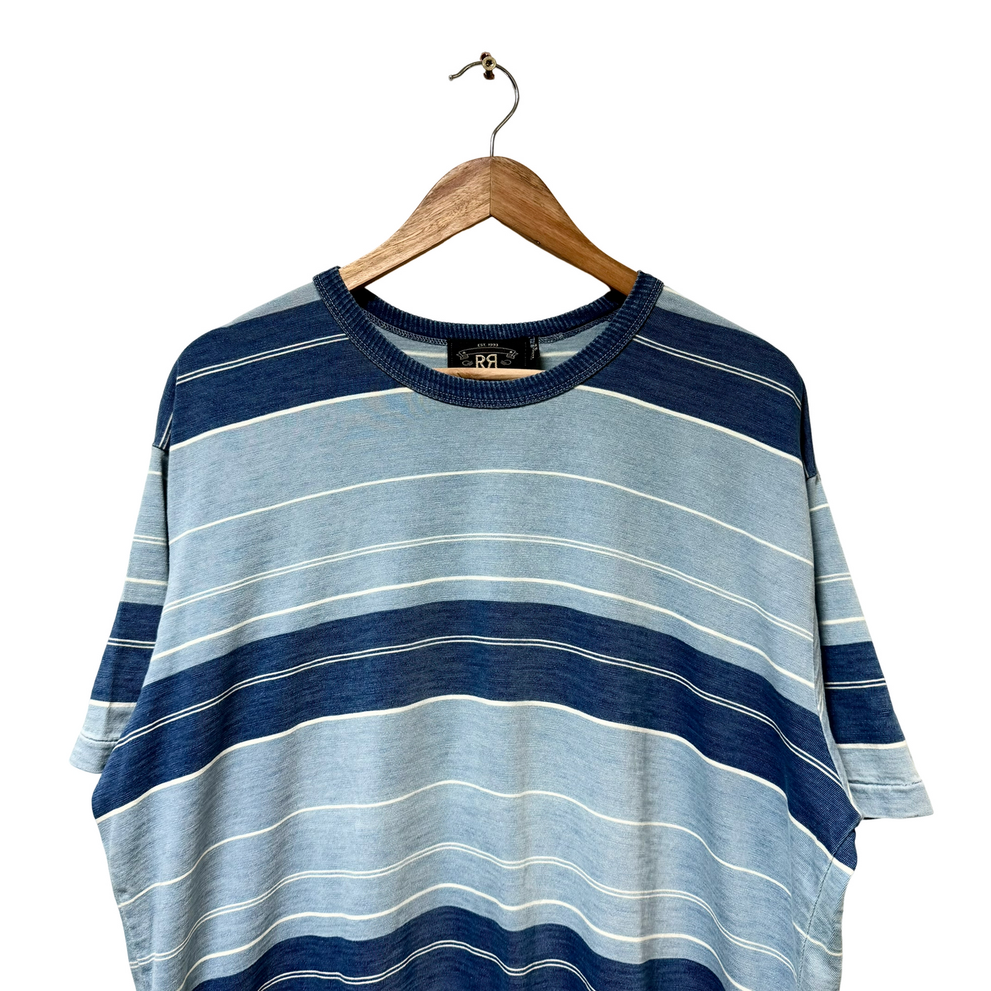 Double RL Ralph Lauren Striped Tee - XL