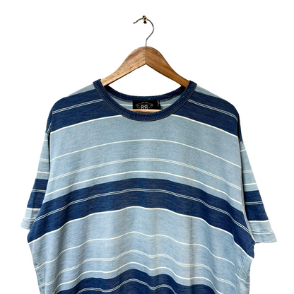 Double RL Ralph Lauren Striped Tee - XL