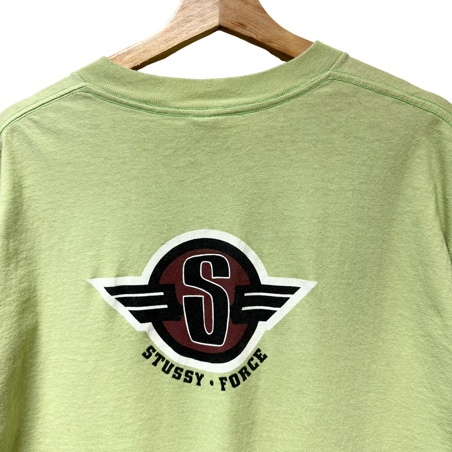 Late 90s Stussy Force Logo Tee - XL