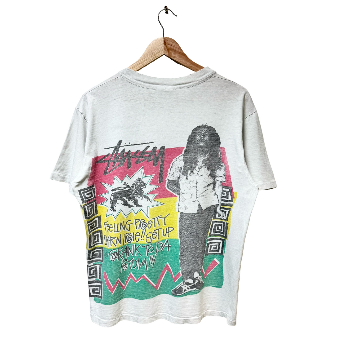 Late 80s Stussy Bob Marley Photo Tee - L