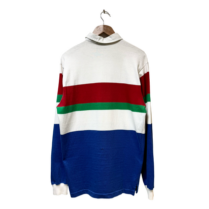Early 90s Polo Ralph Lauren Cross Flags L/S Rugby Shirt - L/XL