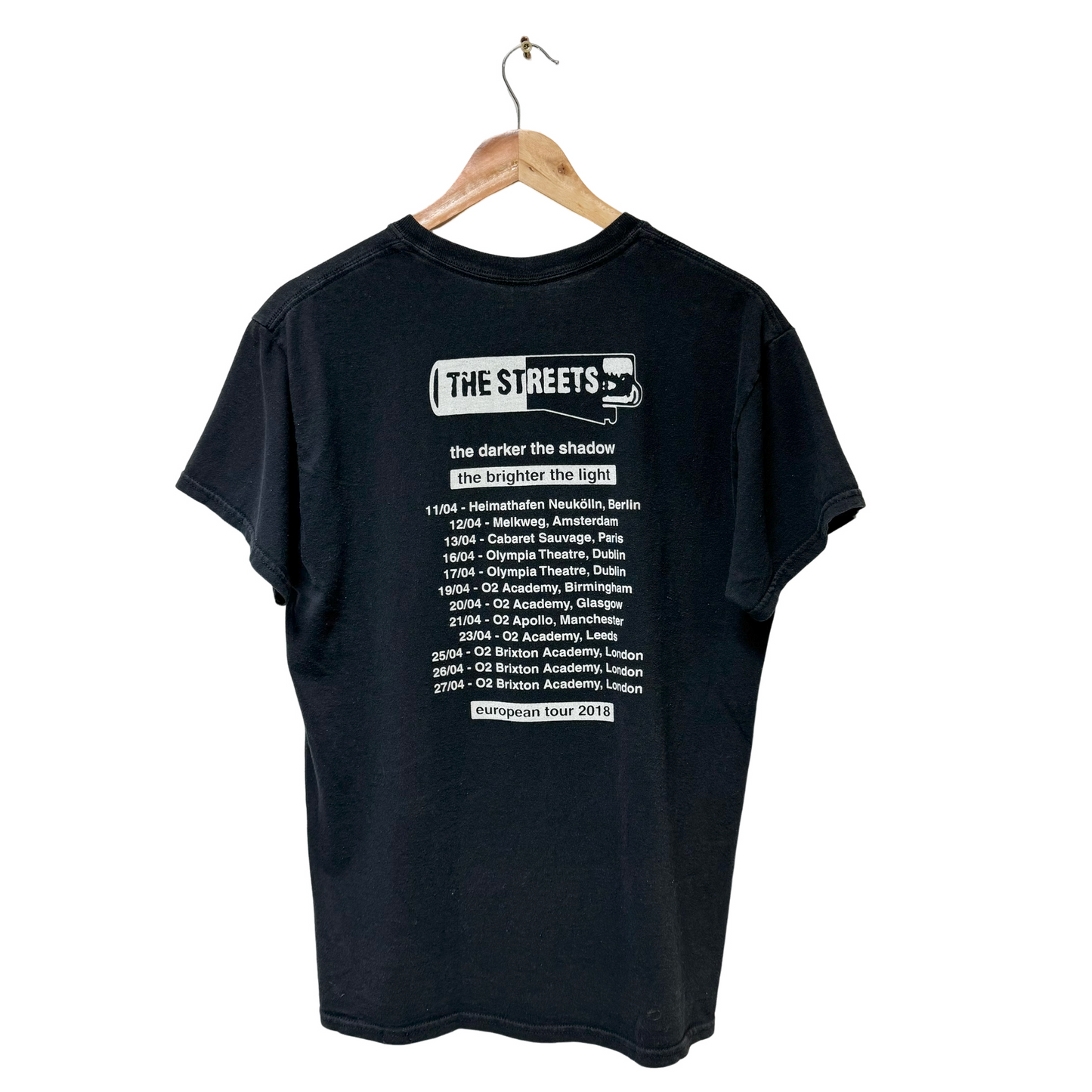 2018 The Streets Euro Tour Tee - S/M