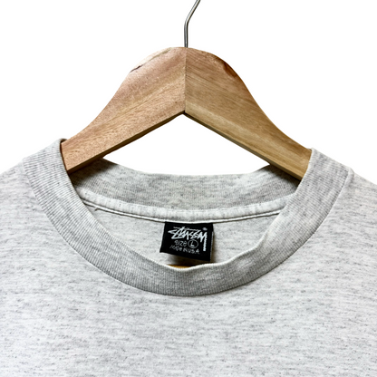Early 90s Stussy Peace And Prosperity Tee - L