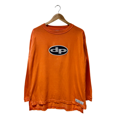 Early 90s Daniel Poole Patch Logo Long Sleeve Tee - XL