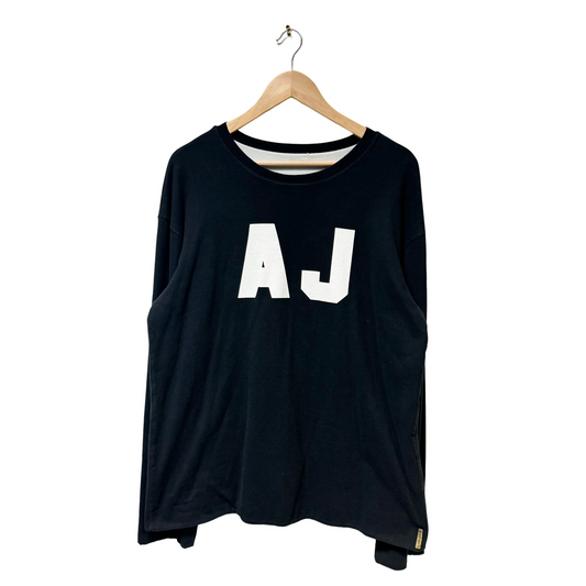 Early 2000s Armani Jeans Reversible Jumper - L