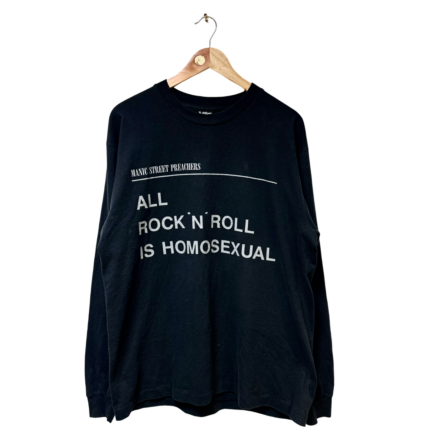 Early 90s Manic Street Preachers Rock N Roll Tee - XL