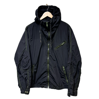 Early 2000s Diesel Three Pocket Full Zip Technical Jacket - M/L