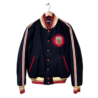 Early 90s Polo Ralph Lauren Bobsled Team Lack Placid Jacket - M/L