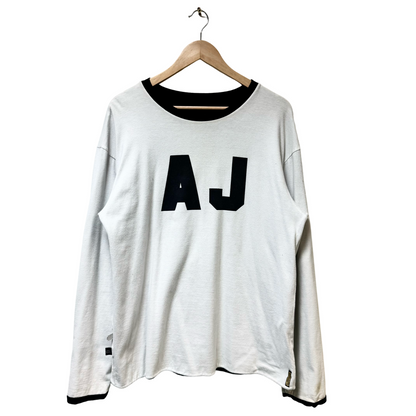 Early 2000s Armani Jeans Reversible Jumper - L