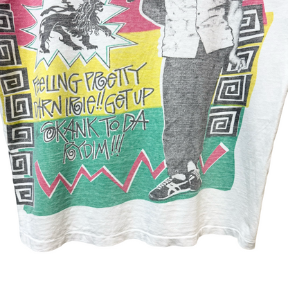 Late 80s Stussy Bob Marley Photo Tee - L