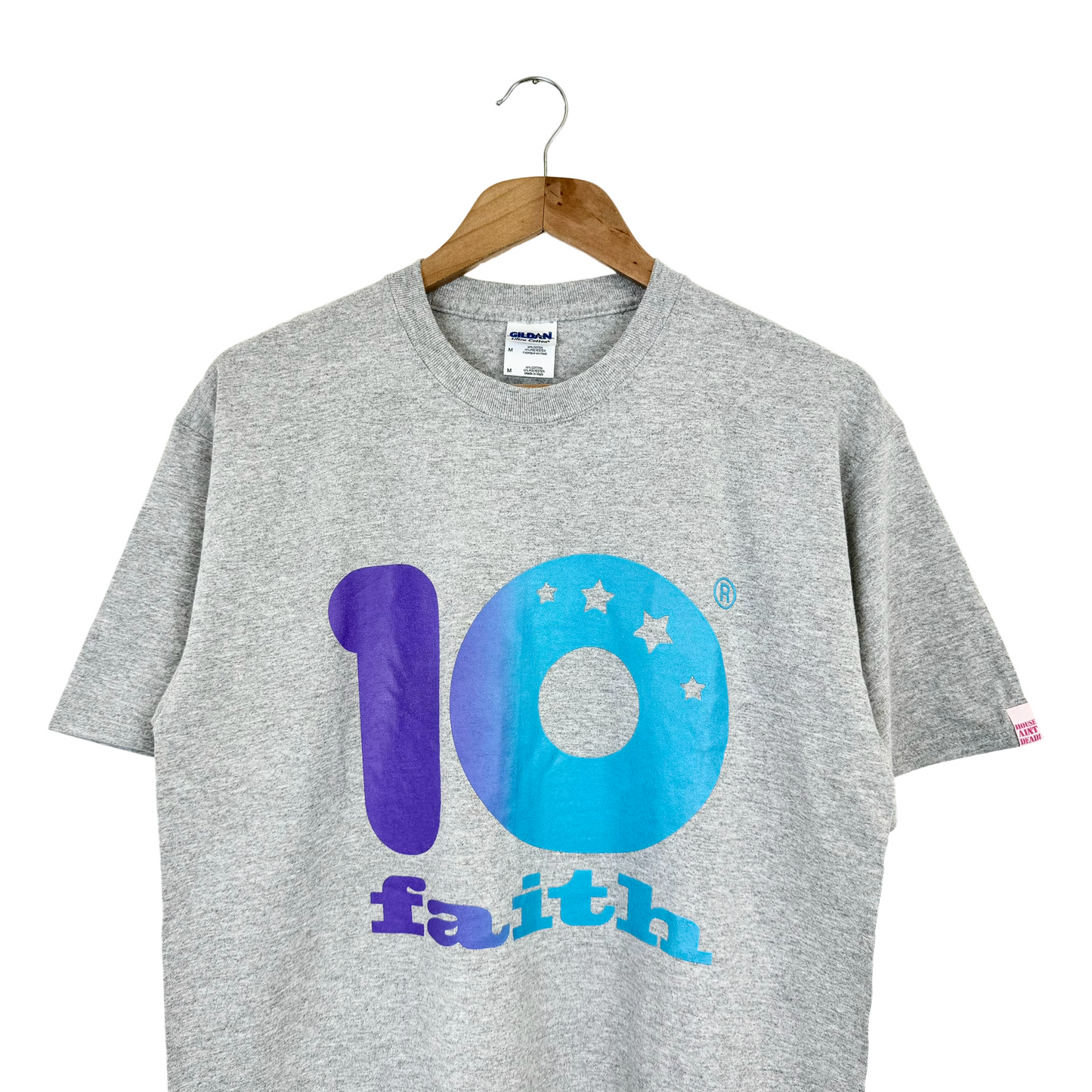 Early 2000s Faith Logo Tee - M