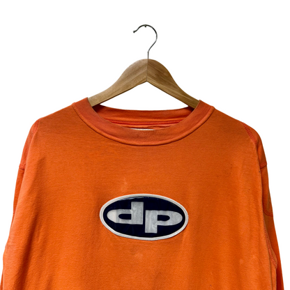 Early 90s Daniel Poole Patch Logo Long Sleeve Tee - XL