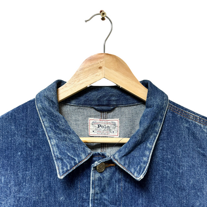 Early 2000s Polo Ralph Lauren Dual Pocket Denim Jacket - L