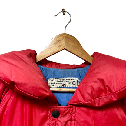 Early 90s Daniel Poole Logo Down Fill Puffer Jacket - L/XL