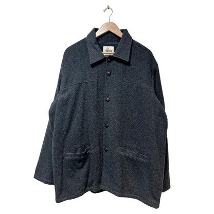 Late 90s Stussy Full Button Jacket - XL
