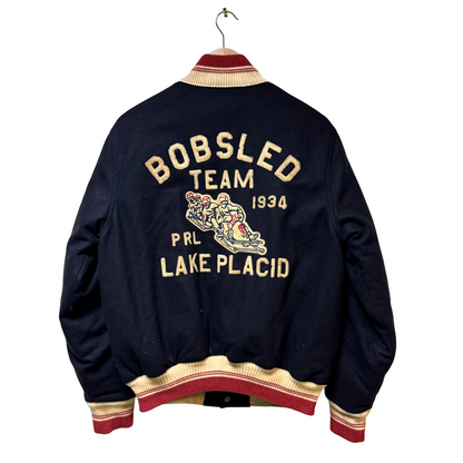 Early 90s Polo Ralph Lauren Bobsled Team Lack Placid Jacket - M/L