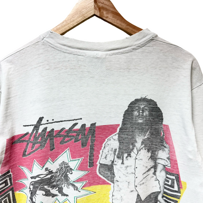 Late 80s Stussy Bob Marley Photo Tee - L