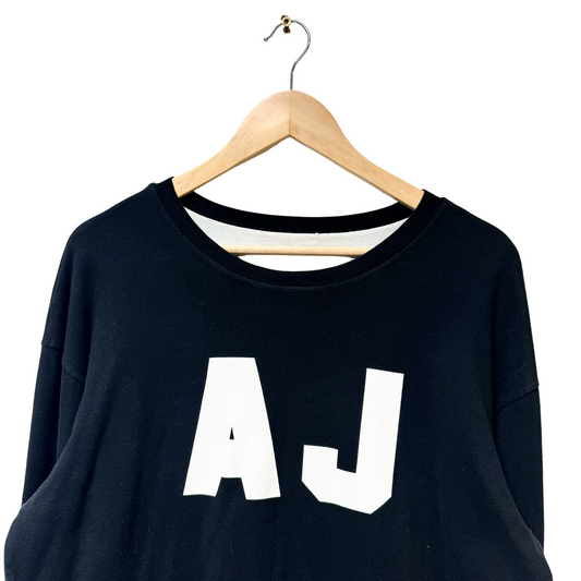 Early 2000s Armani Jeans Reversible Jumper - L