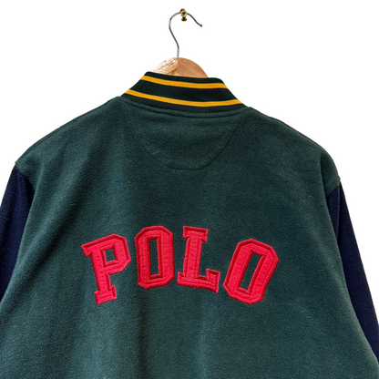 Late 90s Polo Sport Ralph Lauren Logo Fleece Jacket - M/L