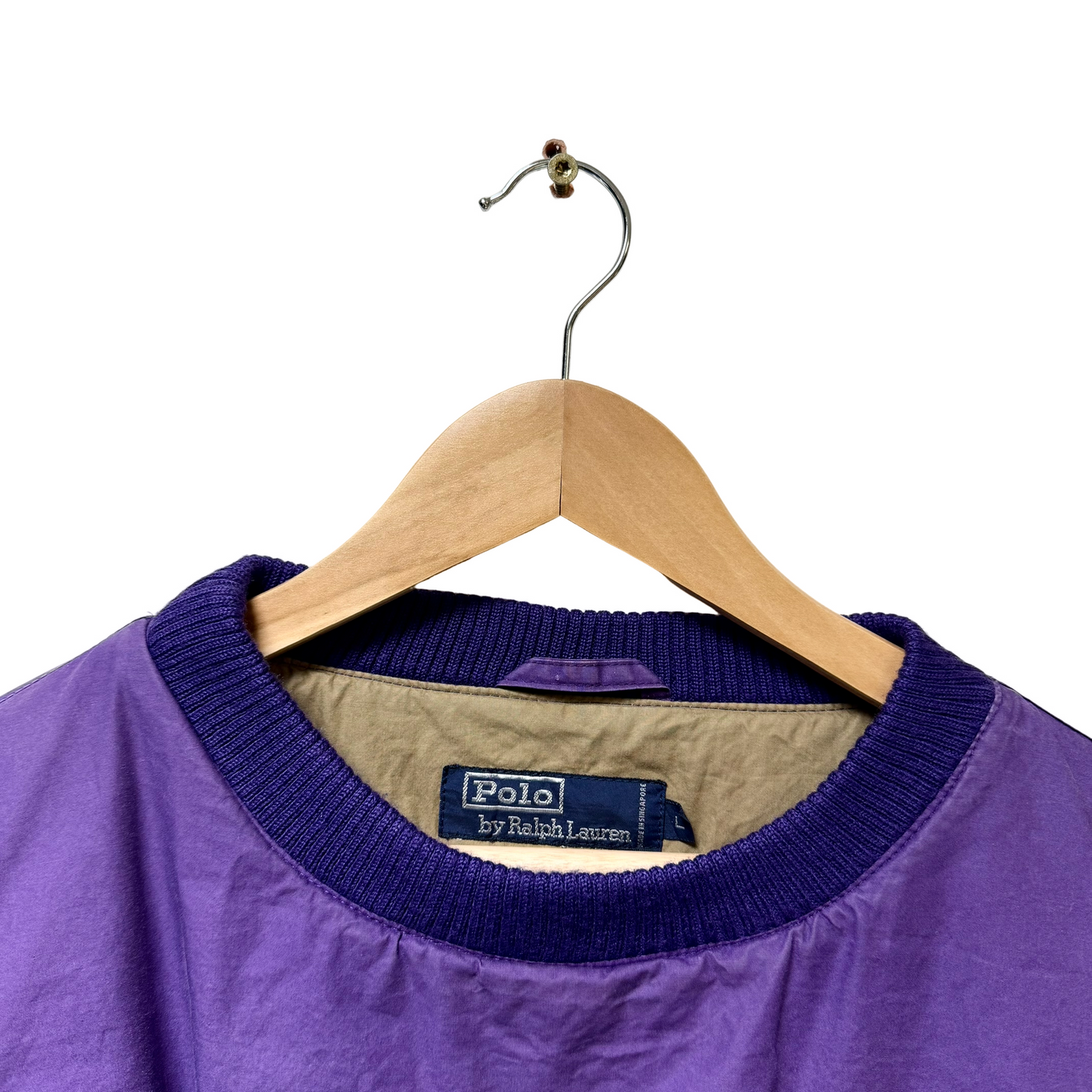 Late 90s Polo Ralph Lauren Down Fill Pullover Jumper - L