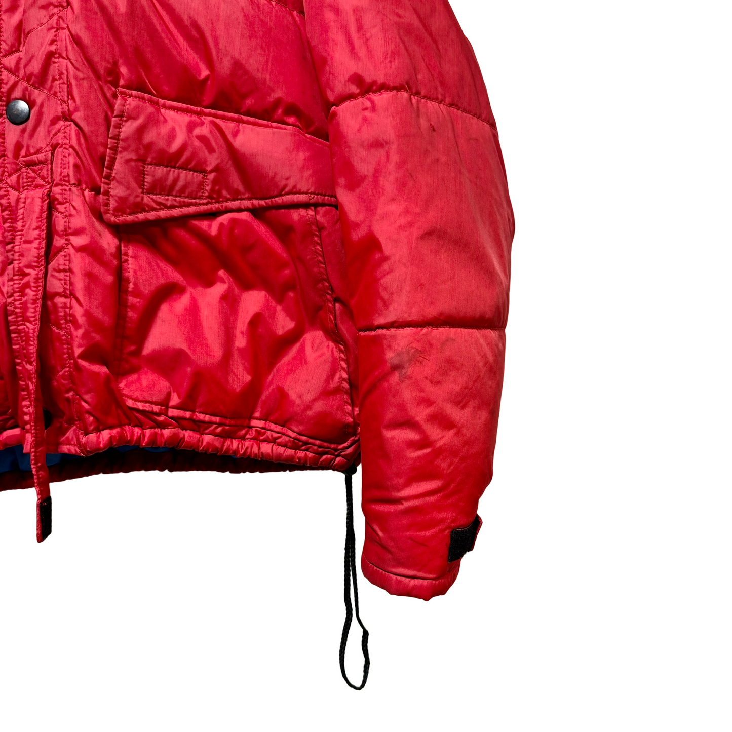 Early 90s Daniel Poole Logo Down Fill Puffer Jacket - L/XL