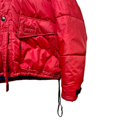 Early 90s Daniel Poole Logo Down Fill Puffer Jacket - L/XL
