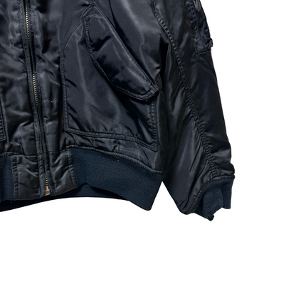 Early 90s Helter Skelter Organisation MA-1 Bomber Jacket - M