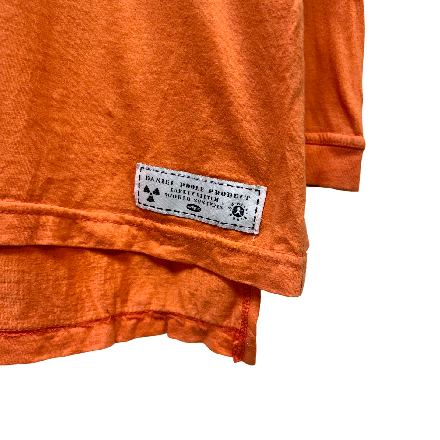 Early 90s Daniel Poole Patch Logo Long Sleeve Tee - XL