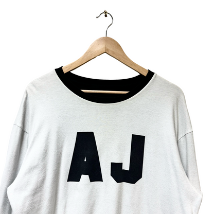 Early 2000s Armani Jeans Reversible Jumper - L