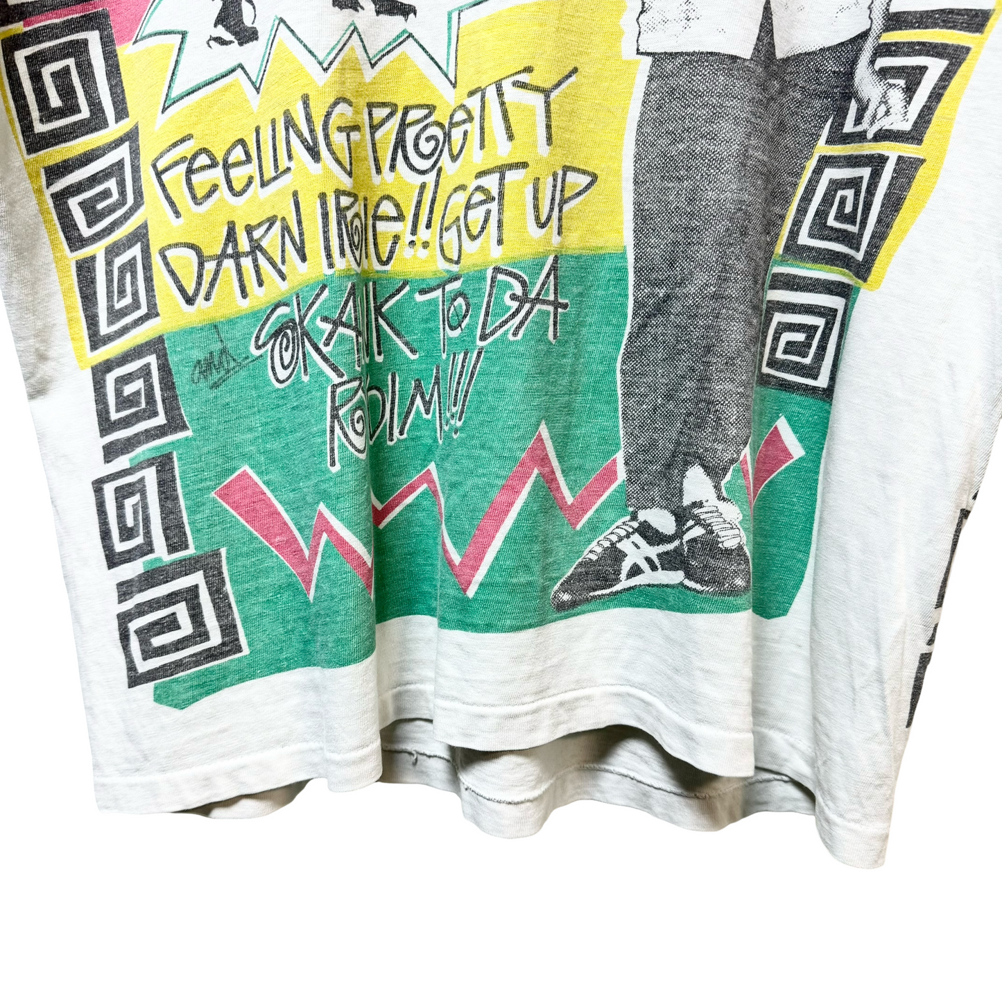 Late 80s Stussy Bob Marley Photo Tee - L