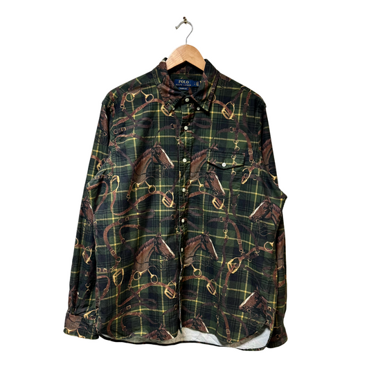 Polo Ralph Lauren Horse Logo Shirt - L