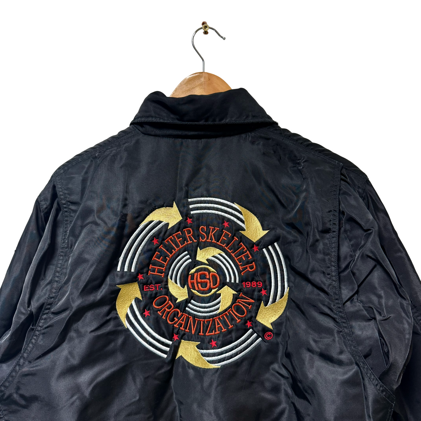 Early 90s Helter Skelter Organisation MA-1 Bomber Jacket - M