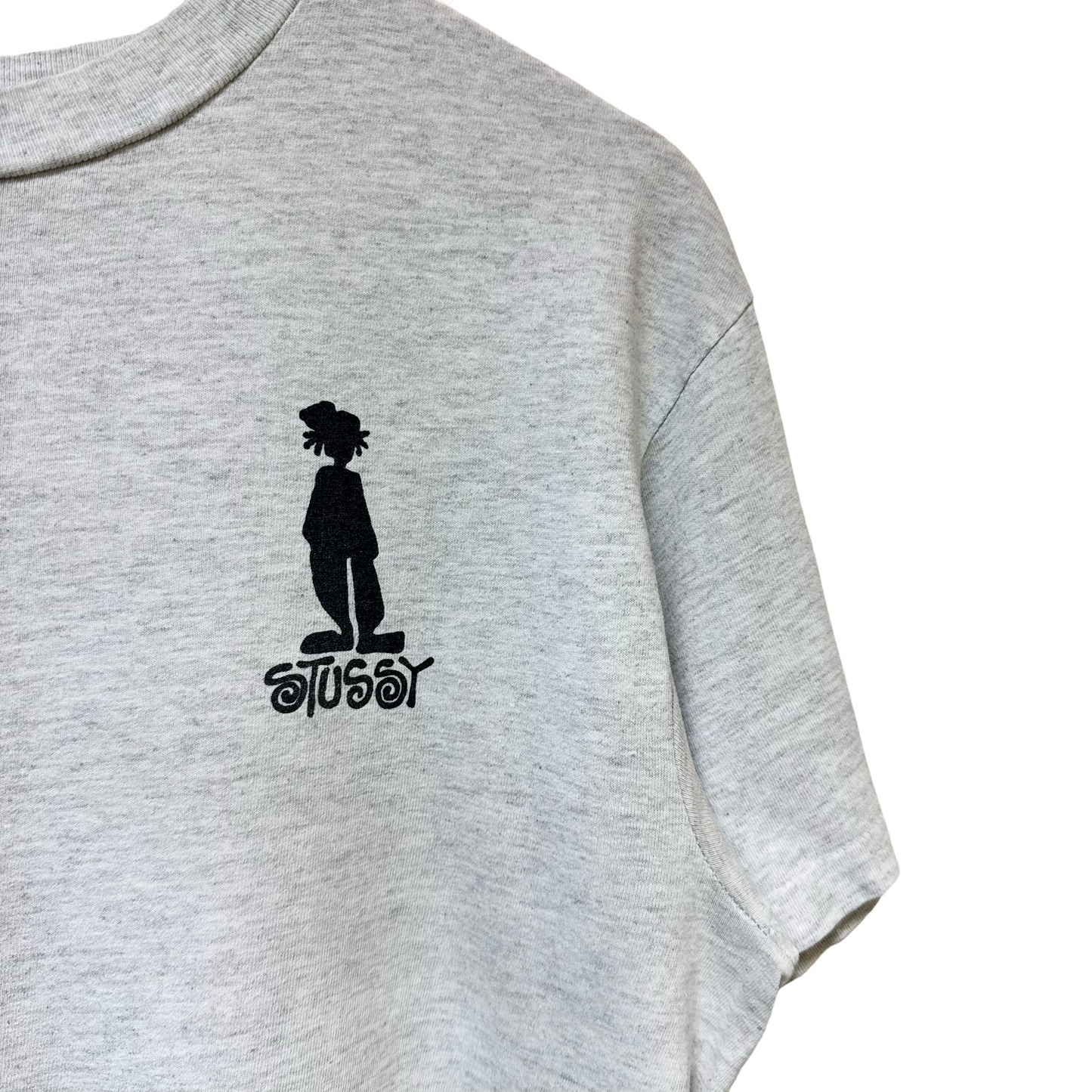 Early 90s Stussy Ragaman Logo Tee - M