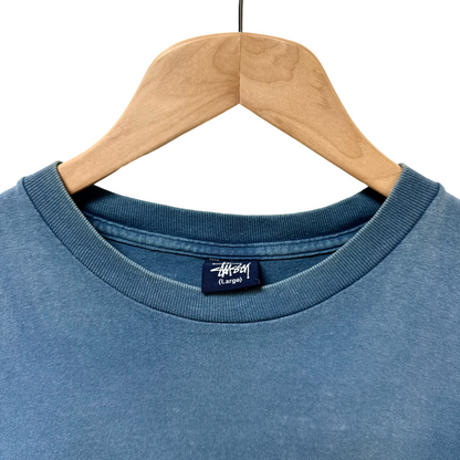 Early 2000s Stussy Car Logo Tee - L