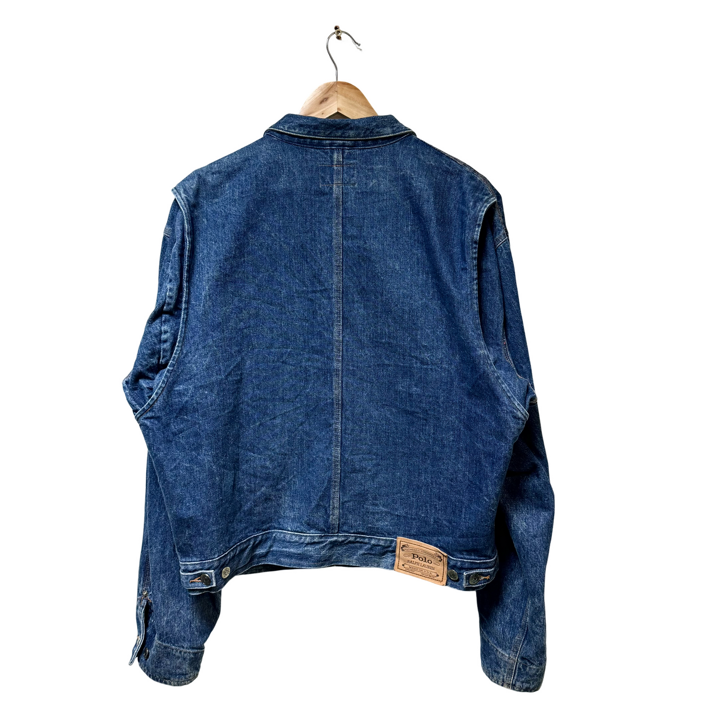 Early 2000s Polo Ralph Lauren Dual Pocket Denim Jacket - L