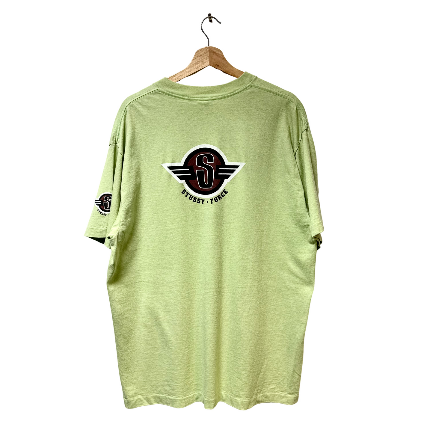 Late 90s Stussy Force Logo Tee - XL