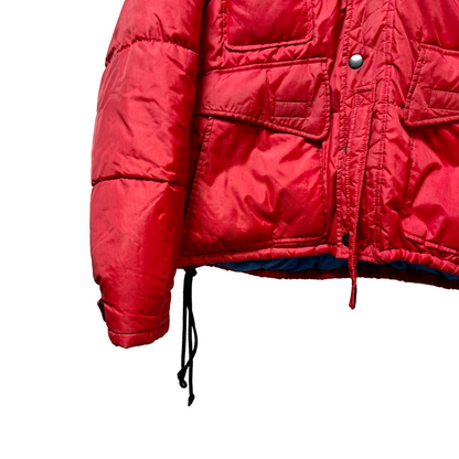 Early 90s Daniel Poole Logo Down Fill Puffer Jacket - L/XL