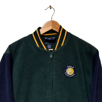 Late 90s Polo Sport Ralph Lauren Logo Fleece Jacket - M/L