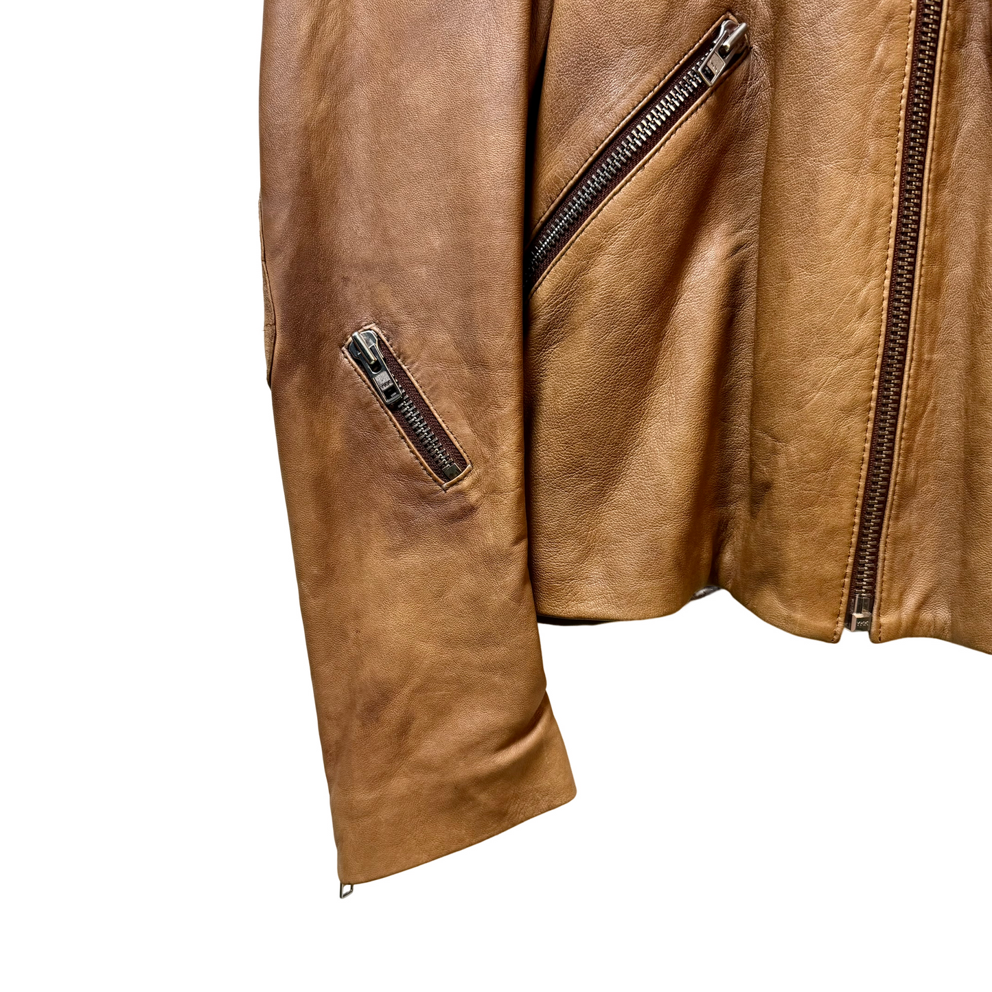S/S 2010 Acne Studios Oliver Leather Biker Jacket - L/XL