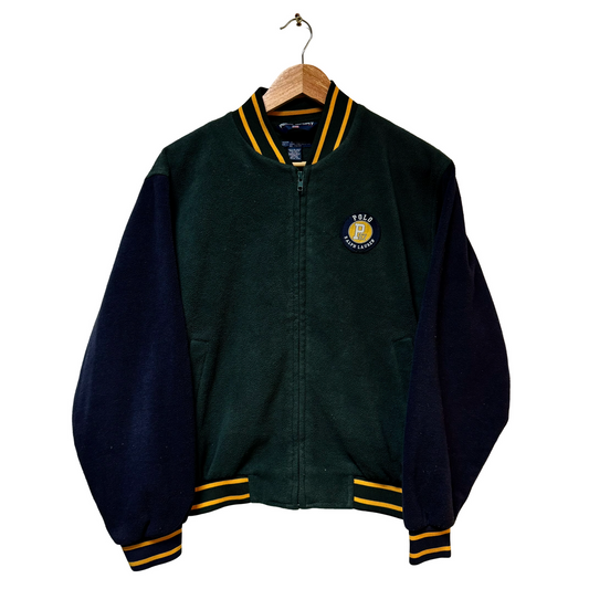 Late 90s Polo Sport Ralph Lauren Logo Fleece Jacket - M/L