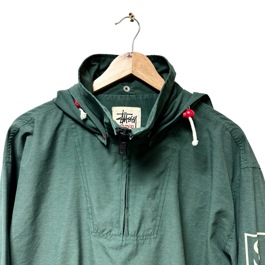 Early 90s Stussy Pullover Anorak Jacket - L/XL