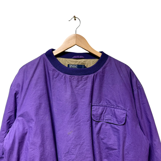 Late 90s Polo Ralph Lauren Down Fill Pullover Jumper - L