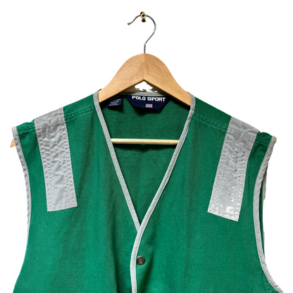 Late 90s Polo Sport Ralph Lauren Utility Vest Jacket - L