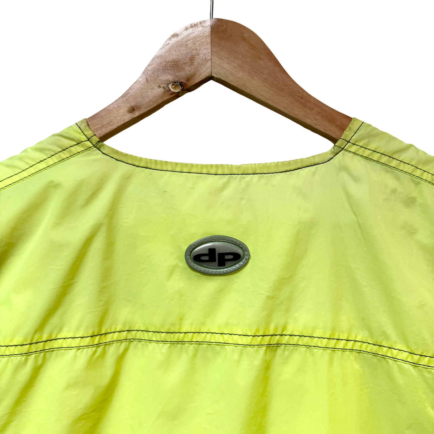 Early 90s Daniel Pool Reflective 3M Vest Logo Jacket - L