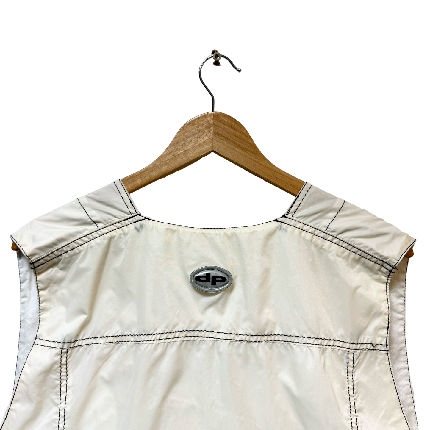 Early 90s Daniel Pool Reflective 3M Vest Logo Jacket - L